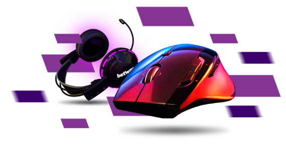 Gaming headset and Mouse. Introducing Betway e-Sports