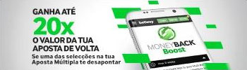 MoneyBack Boost da Betway